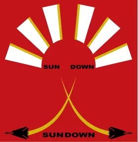 Top Gun Sundown Helmet Decal / Sticker Set 01