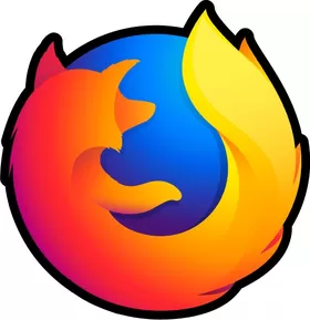 Firefox Decal / Sticker 02