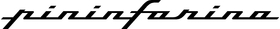 Pininfarina Lettering Decal / Sticker 07