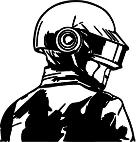 Daft Punk Decal / Sticker 02