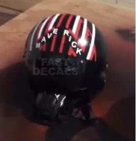 Top Gun Maverick Helmet Decal / Sticker Set 08