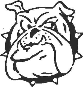 BullDog Decal / Sticker 03