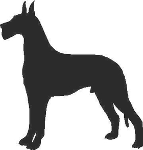 Great Dane Decal / Sticker