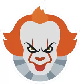 Pennywise The IT Clown Decal / Sticker 04