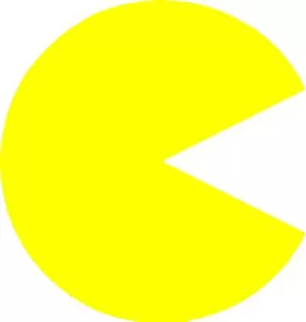 PacMan Decal / Sticker 05