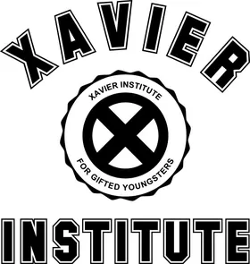 Xavier Institue Decal / Sticker 03