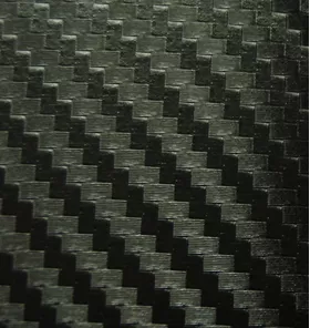 Black Carbon Fiber Tile Covers 4 Inch