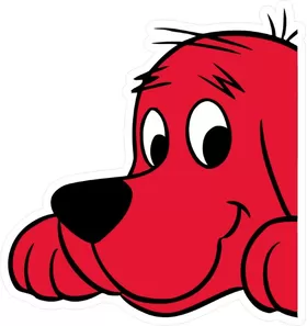 Clifford Big Red Dog Decal / Sticker 05