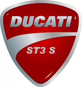 Ducati ST3 S Shield Decal / Sticker 84