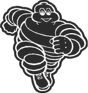 Michelin Man Decal / Sticker