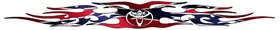 Toyota Rebel / Confederate Flag Tribal Decal / Sticker 02