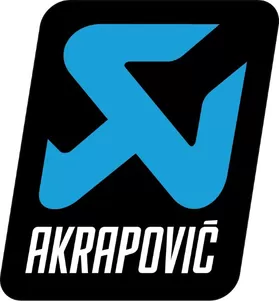 Light Blue Akrapovic Decal / Sticker 13