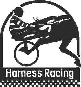 Harness Racing Decal / Sticker 02