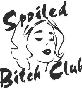 Spoiled Bitch Club Decal / Sticker