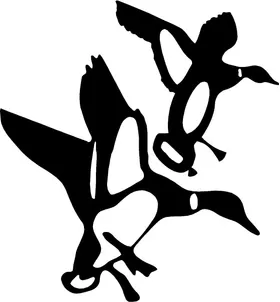 Duck Hunting Decal / Sticker 02