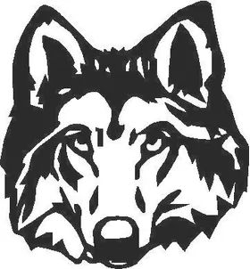 Wolf Decal / Sticker 01