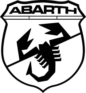 Fiat Abarth Scorpion Decal / Sticker 39