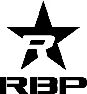 Rolling Big Power RBP Star Decal / Sticker 08