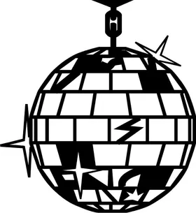 Disco Ball Decal / Sticker 01