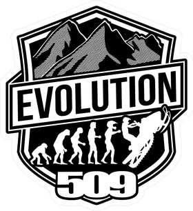 509 Evolution Decal / Sticker a