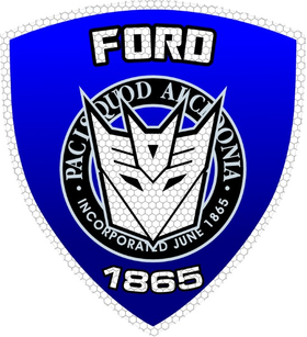 Ford Police Shield Decal / Sticker 44