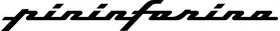 Pininfarina Lettering Decal / Sticker 01