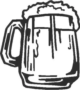 Beer Mug 04 Decal / Sticker