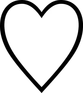 Heart Decal / Sticker 08