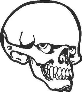 Skull Decal / Sticker 08