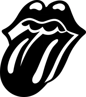 Rolling Stones Tongue Decal / Sticker 02