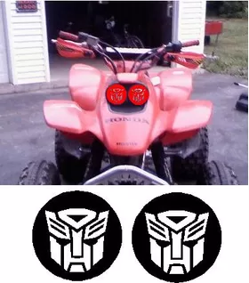 400EX Autobot Headlight Covers Decal / Sticker