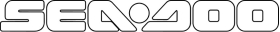 Sea-Doo Outline Lettering Decal / Sticker 32