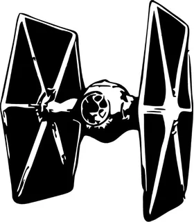 Tie Fighter Decal / Sticker 01