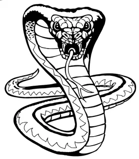 Snakes Mascot Decal / Sticker