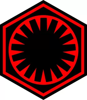 First Order Decal / Sticker 03