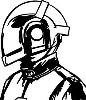 Daft Punk Decal / Sticker 03