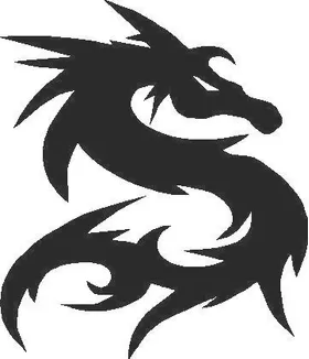 Tribal Dragon Decal / Sticker