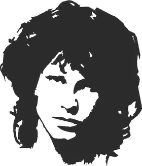 Jim Morrison Decal / Sticker