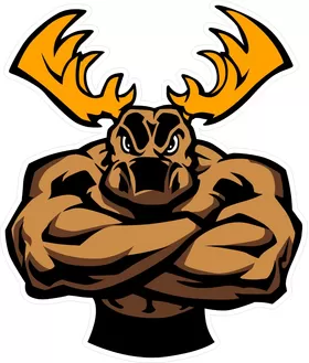 Tan Moose Off-Road Decal / Sticker 11