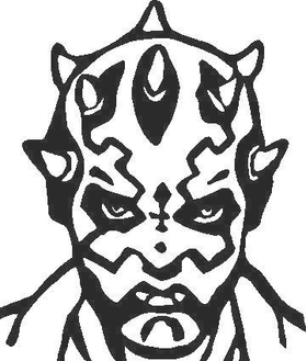 Star Wars Darth Maul Decal / Sticker