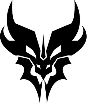 Decepticon Predaking Decal / Sticker 01