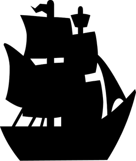 Sail Boat Decal / Sticker 03