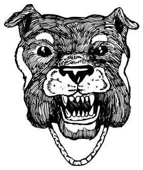 Dog Mascot Decal / Sticker