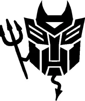 Autobot Devil Decal / Sticker