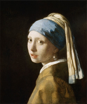 Girl With Pearl Earring Decal / Sticker 01