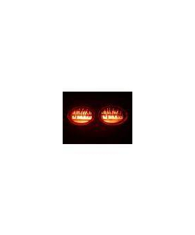 C5 Flaming Rear set of 7 Light Covers