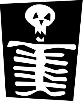 Skeleton Decal / Sticker