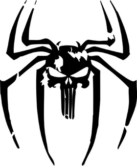 Spider Punisher Decal / Sticker 01