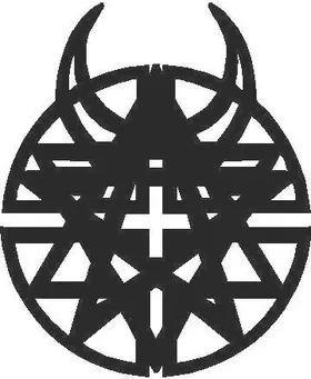 Disturbed Logo Decal / Sticker