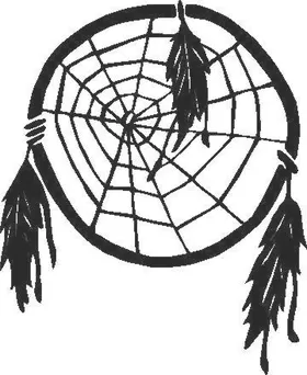 Dream Catcher Decal / Sticker 04